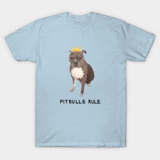 Pitbulls Rule T-Shirt